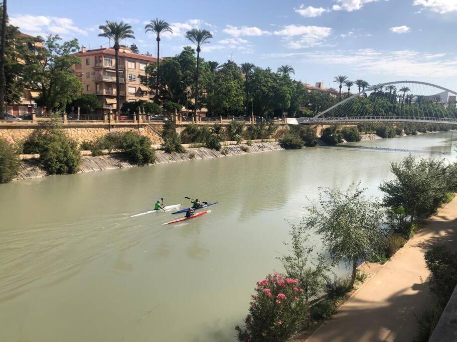 Apartamento Centrico Con Plaza De Garaje Y Piscina Apartman Murcia Kültér fotó