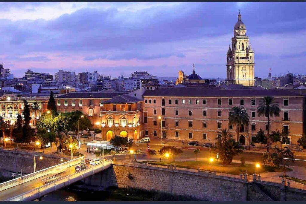 Apartamento Centrico Con Plaza De Garaje Y Piscina Apartman Murcia Kültér fotó